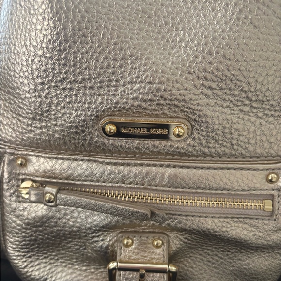 Michael Kors Metallic Gold Hobo Bag - Picture 2 of 12